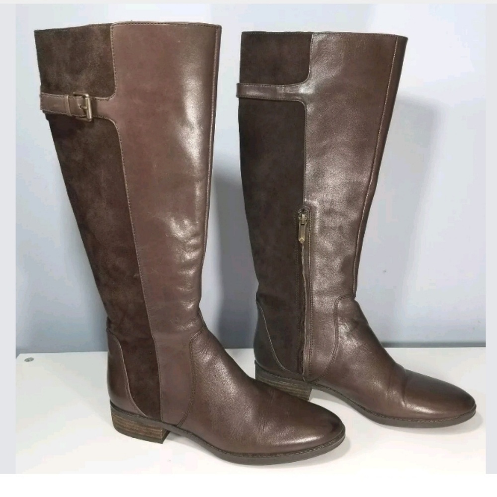 Sam Edelman Patton Suede Leather Riding Boot